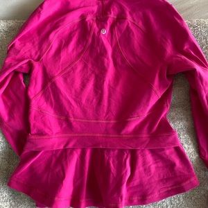 Lululemon peplum jacket